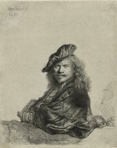 Autorretrato de Rembrandt van Rijn